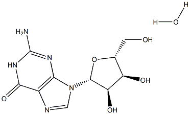 GUANOSINE:H2O Struktur