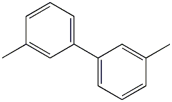 Biphenyl, 3,3'-dimethyl Struktur