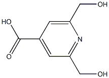 2,6-bis(hydroxyMethyl)isonicotinic acid Struktur