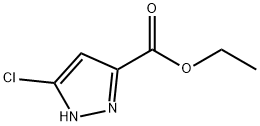 ethyl 5-chloro-1H-pyrazole-3-carboxylate Struktur