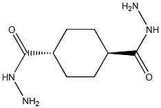 trans- 1,4-Cyclohexanedicarboxylic acid monohydrazide Struktur