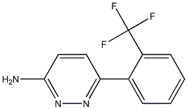 6-(2-TrifluoroMethyl-phenyl)-pyridazin-3-ylaMine Struktur