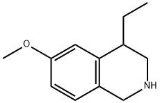 4-ETHYL-6-METHOXY-1,2,3,4-TETRAHYDROISOQUINOLINE Struktur