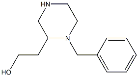 2-(1-benzylpiperazin-2-yl)ethanol Struktur