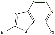 2-broMo-4-chlorothiazolo[5,4-c]pyridine Struktur