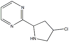 4-Chloro-2- pyrrolidinyl PyriMidine Struktur