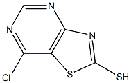 7-chlorothiazolo[4,5-d]pyriMidine-2-thiol Struktur