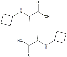 DL-Cyclobutylalanine DL-Cyclobutylalanine Struktur