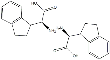 L-2-Indanylglycine L-2-Indanylglycine Struktur