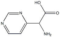 2-AMino-2-(pyriMidin-4-yl)acetic acid Struktur