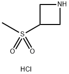 3-Methylsulfonyl-azetidine hydrochloride Struktur