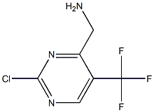 (2-chloro-5-trifluoroMethyl-pyriMidin-4-yl)-Methyl-aMine Struktur