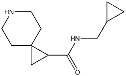 6-Aza-spiro[2.5]octane-1-carboxylic acid cyclopropylMethyl-aMide Struktur