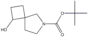 6-Boc-1-hydoxy-6-aza-spiro[3.4]octane Struktur