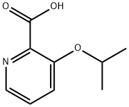 3-isopropoxypicolinic acid Struktur