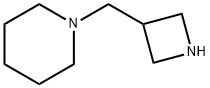 1-(azetidin-3-ylMethyl)piperidine Struktur