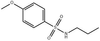 4-Methoxy-N-propylbenzenesulfonaMide, 97% Struktur