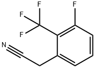 3-Fluoro-2-(trifluoroMethyl)phenylacetonitrile, 97% Struktur