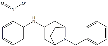 8-Benzyl-N-(2-nitrophenyl)-8-azabicyclo[3.2.1]octan-3-aMine,99% Struktur