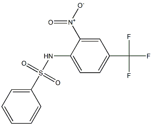 N-[2-Nitro-4-(trifluoroMethyl)phenyl]benzenesulfonaMide, 97% Struktur