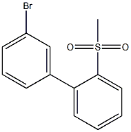 5'-broMo-2-(Methylsulfonyl)biphenyl Struktur