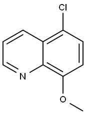 5-Chloro-8-Methoxy-quinoline Struktur