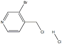 3-BroMo-4-(chloroMethyl)pyridine Hydrochloride Struktur