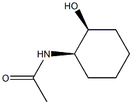 N-[(1R,2S)-2-hydroxycyclohexyl]-AcetaMide Struktur