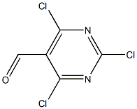 2,4,6-trichloro-5-forMylpyriMidine Struktur