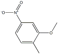 2-Methyl-5-nitroanisole Struktur