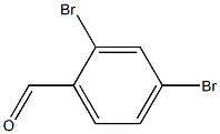 2,4-dibromobenzaldehyde Struktur