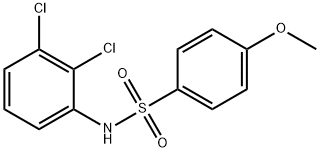 N-(2,3-dichlorophenyl)-4-methoxybenzenesulfonamide Struktur