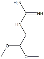 1-(2,2-dimethoxyethyl)guanidine Struktur