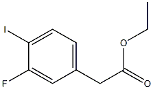 ethyl 3-fluoro-4-iodophenylacetate Struktur