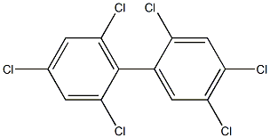 2.2'.4.4'.5.6'-Hexachlorobiphenyl Solution Struktur