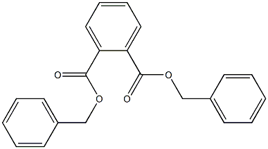 Dibenzyl phthalate Solution Struktur