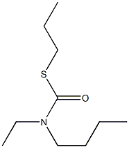 S-Propyl butylethylthiocarbamate Solution Struktur