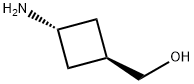 trans-3-AMino-cyclobutaneMethanol Struktur