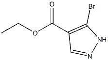 ethyl 5-broMo-1H-pyrazole-4-carboxylate Struktur