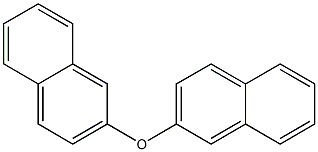 B-naphthyl ether Struktur