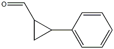 2-phenylcyclopropanecarbaldehyde Struktur