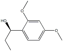 (R)-1-(2,4-diMethoxyphenyl)propanol Struktur