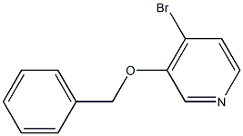 4-broMo-3-(phenylMethoxy)pyridine Struktur