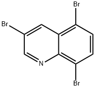 3,5,8-tribroMoquinoline Struktur