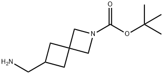 6-AMinoMethyl-2-Boc-2-aza-spiro[3.3]heptane Struktur