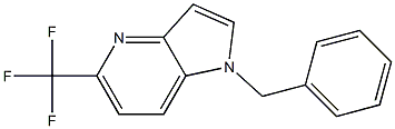 1-Benzyl-5-trifluoroMethyl-1H-pyrrolo[3,2-b]pyridine Struktur