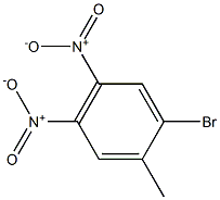 1-broMo-2-Methyl-4,5-dinitrobenzene Struktur