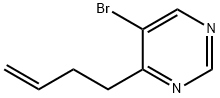 5-broMo-4-(but-3-enyl)pyriMidine Struktur