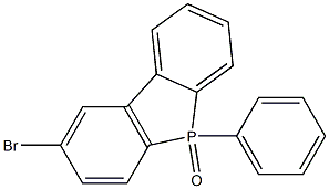 2-broMo-5-phenyl-5H-benzo[b]phosphindole-5-oxide Struktur