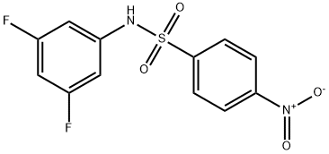 N-(3,5-Difluorophenyl)-4-nitrobenzenesulfonaMide, 97% Struktur